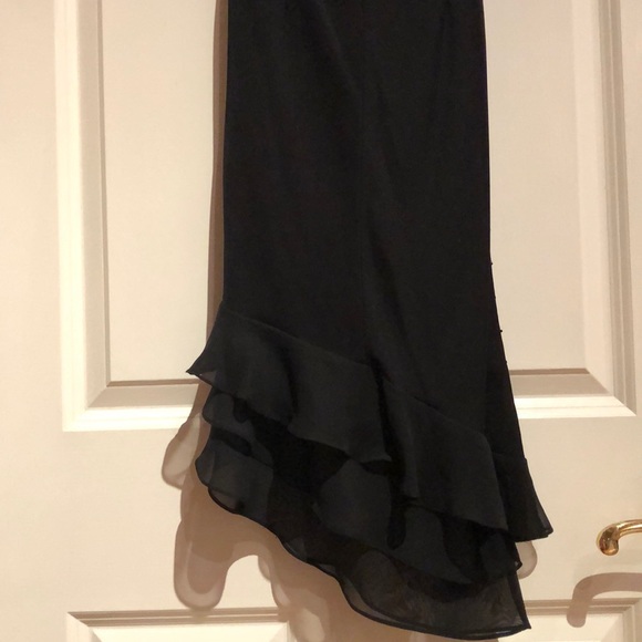 Black caché strapless dress - Picture 8 of 8